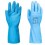 AP76 - FD Chemical B Latex könnyű kesztyű (12 pár), kék