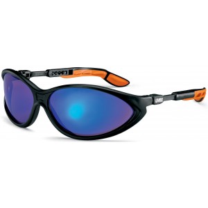 Uvex cybric kék tükrös szemüveg