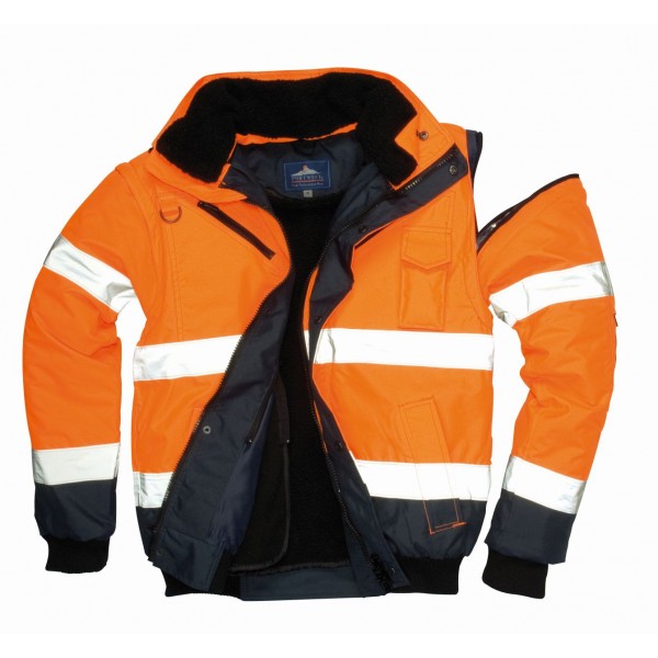 Hi-Vis Kontraszt Bomber dzseki