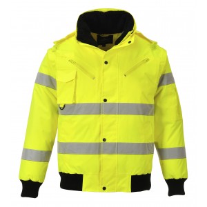 Hi-Vis 3 az 1-ben bomber kabát