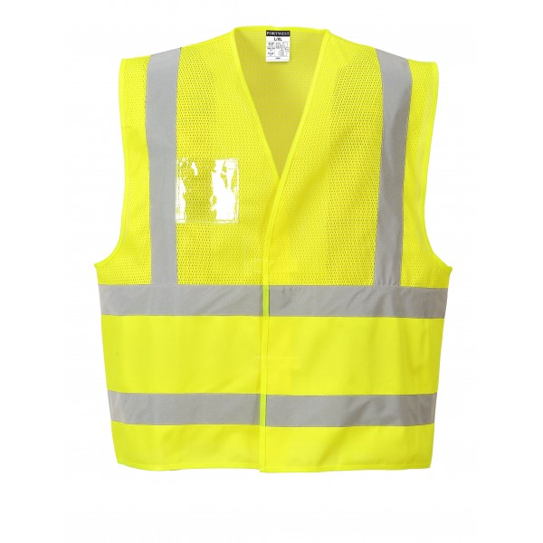 Hi-Vis hálós mellény