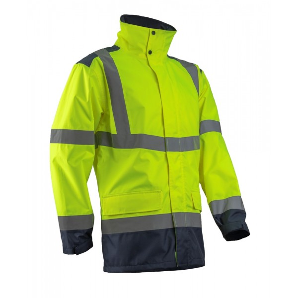 KAZAN KOMBINÁLHATÓ 4/1 HI-VIZ SÁRGA TÉLIKABÁT