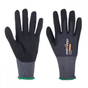 SG Grip15 Eco nitril kesztyű ( 12 p&aacute;r) Sz&uuml;rke/Fekete