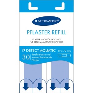 Actiomedic EasyAid DETECT AQUATIC sebtapasz utántöltő (8x30 sebtapasz/karton)