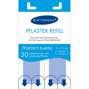 Actiomedic EasyAid DETECT ELASTIC sebtapasz utántöltő (8x30 sebtapasz/karton)