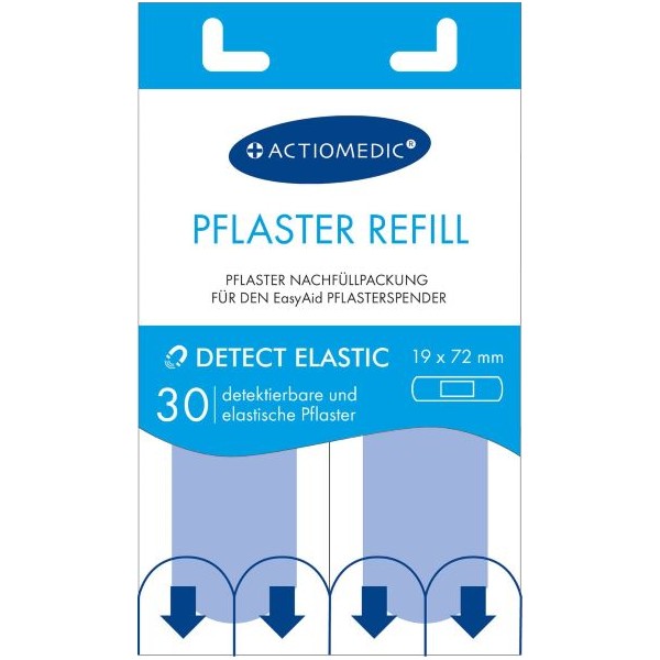 Actiomedic EasyAid DETECT ELASTIC sebtapasz utántöltő (8x30 sebtapasz/karton)