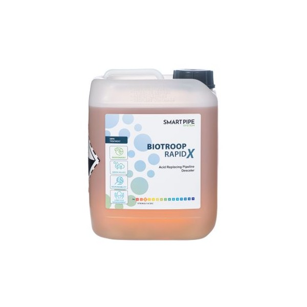 SmartPipe BioTroop RapidX, 5 l kanna (3 kanna/karton)