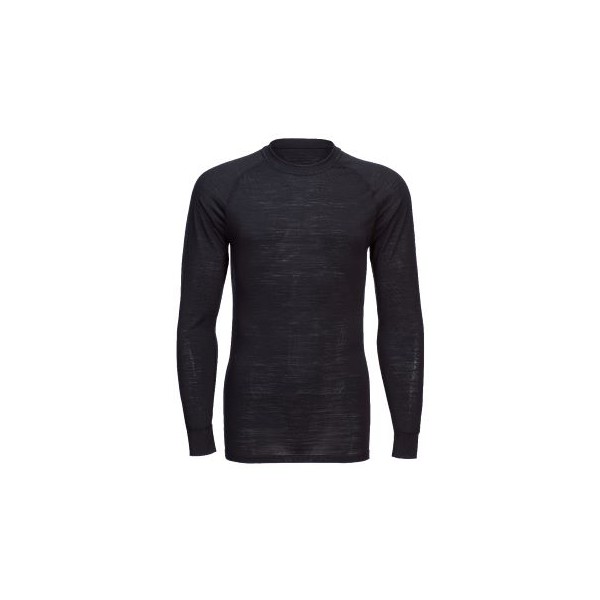 Merinói gyapjú kereknyakú hosszú ujjú póló