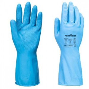 AP76 - FD Chemical B Latex k&ouml;nnyű kesztyű (12 p&aacute;r), k&eacute;k