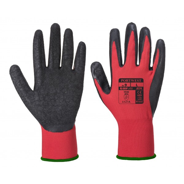 Flex Grip latex kesztyű  (12 pár/csomag/méret)