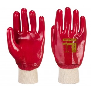 PVC csukl&oacute;ig m&aacute;rtott kesztyű (12 p&aacute;r/csomag/m&eacute;ret)