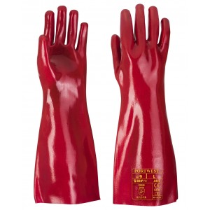 PVC hossz&uacute;sz&aacute;r&uacute; kesztyű (45cm)